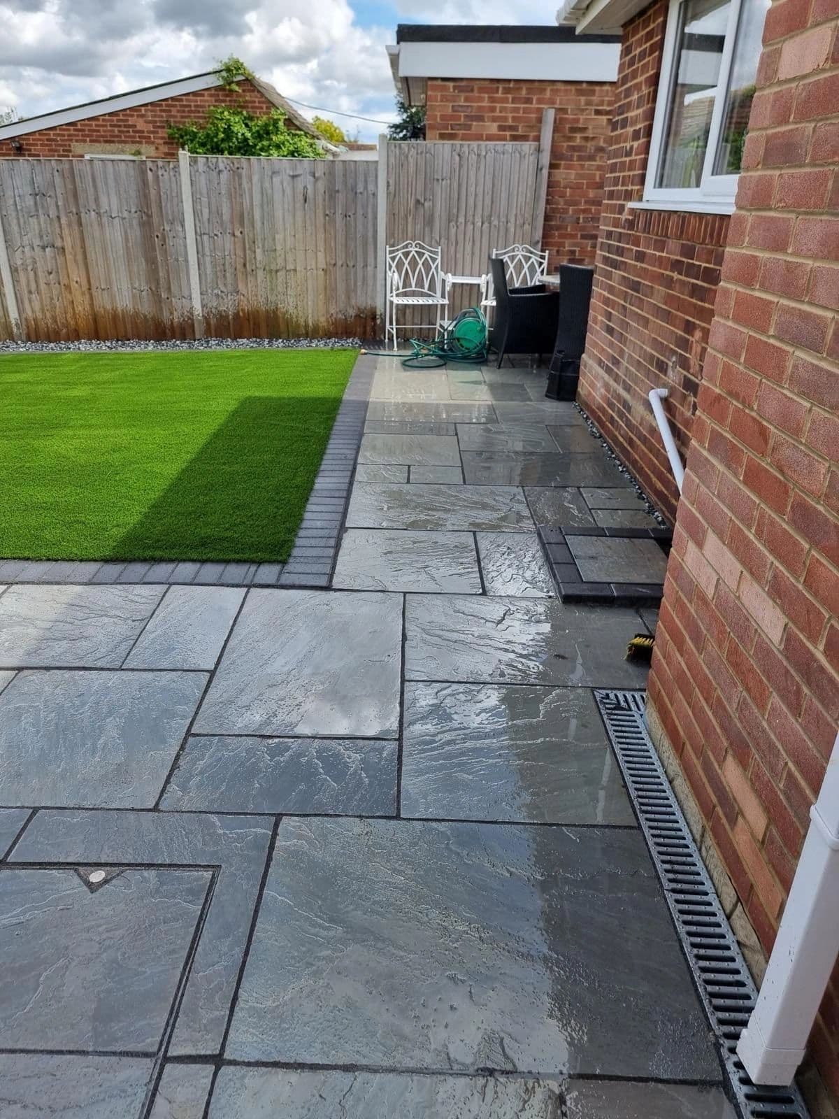 Premium landscaping and groundwork project by ARTLandscapes